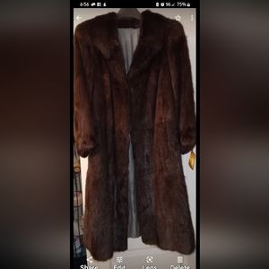For sale:  Used XL Mink  Coat for sale with an appraisal of value.